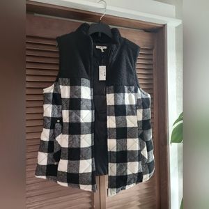 Maurices Plaid Vest